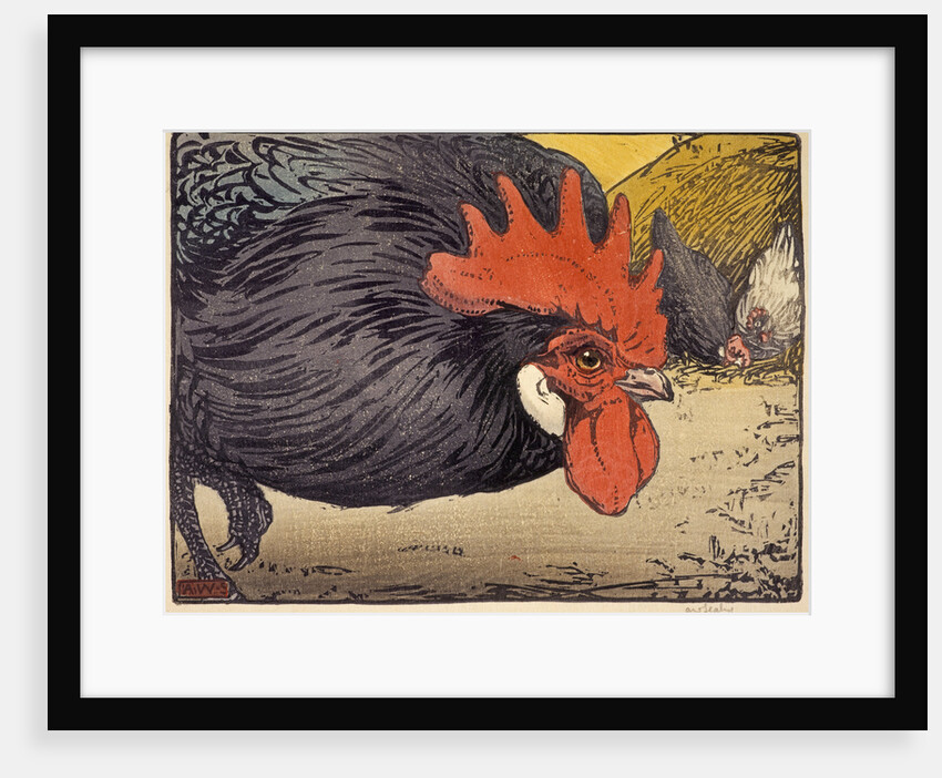 Crouching Cock by Allen William Seaby